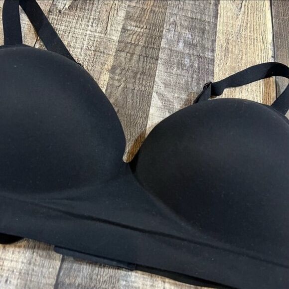 Soma Enbliss Wireless Bra Black Size 36DD Adjustable Straps Back Closure - Picture 4 of 4